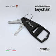 Apriboccette Apribottiglia Universale Liquidi Sigaretta Elettronica 10ml 20ml 30ml 50ml 60ml 100ml 120ml – Compatibile con Flaconi Chubby Gorilla e Altri – Nero Carbonio