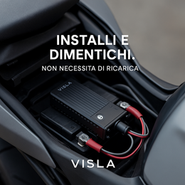 Visla Nexus 4G Europa – Antifurto GPS con collegamento diretto alla batteria Auto e Moto – Localizzatore 4G LTE stabile – SIM integrata – Allarme in tempo reale e Live Tracking